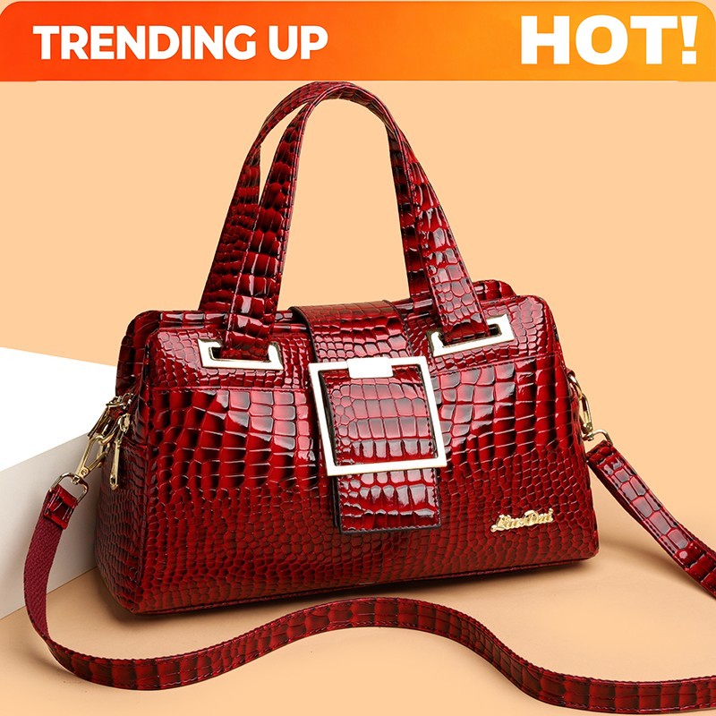 Luxury Bags With Zipper - Bolsa de Luxo com Padrão de