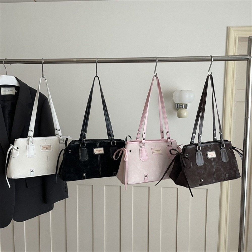 Structured Handbag Top Handle - Bolsa Tote Minimalista em Couro Sintético