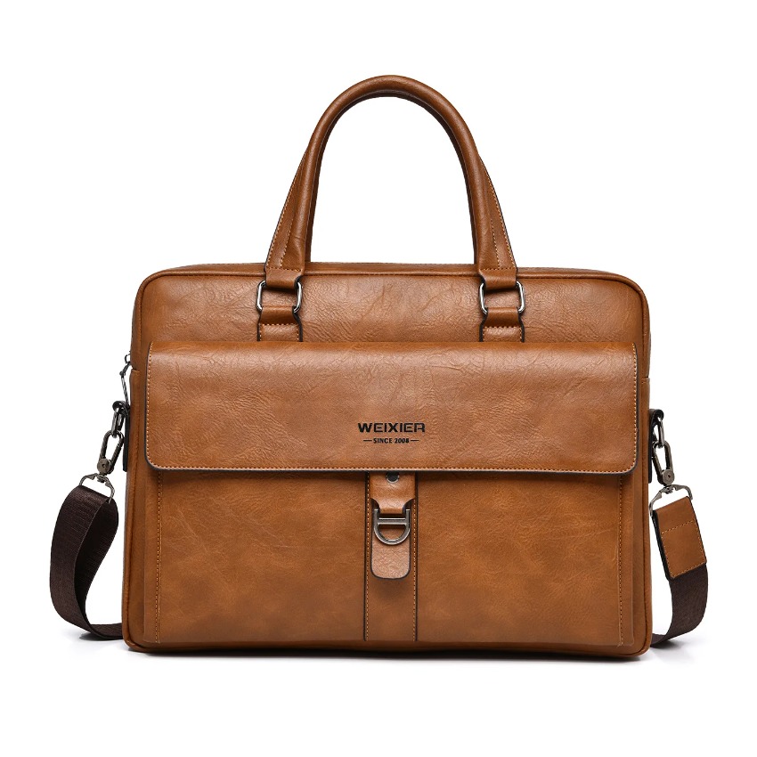 Luxury Bags Tote - Nova bolsa masculina retrô para negócios,