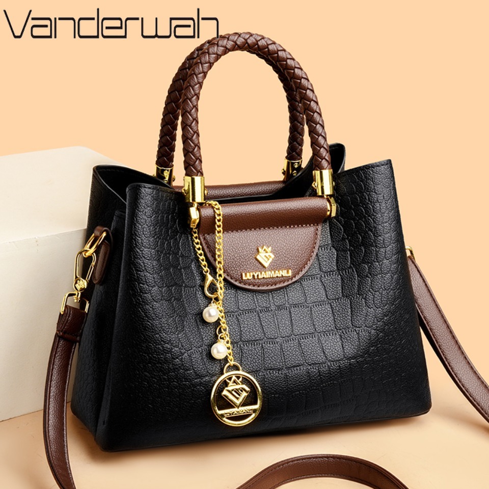 Luxury Bags Shopping - Alça tecida marca genuína de alta