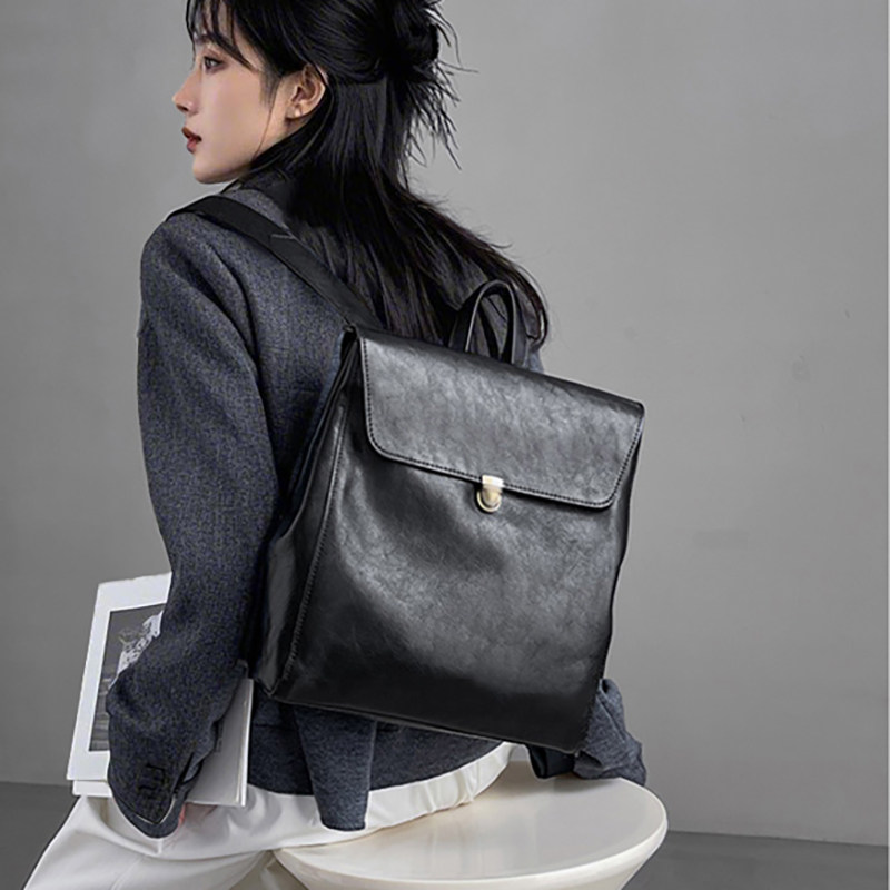 Luxury Bags Brand - Mochila de couro genuíno de marca