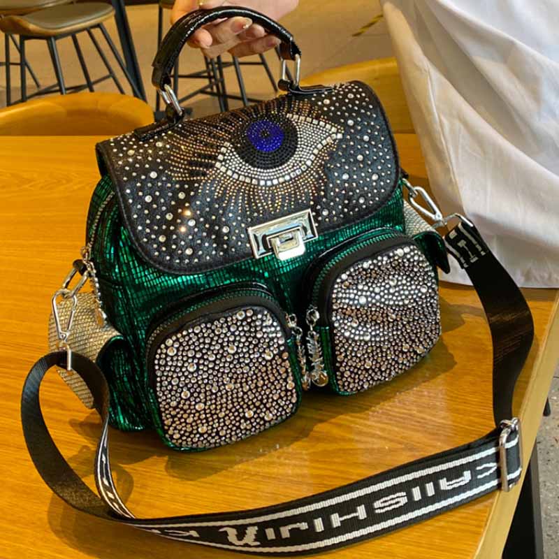 Luxury Bags Brand - Moda feminina mochila grande capacidade bolsa