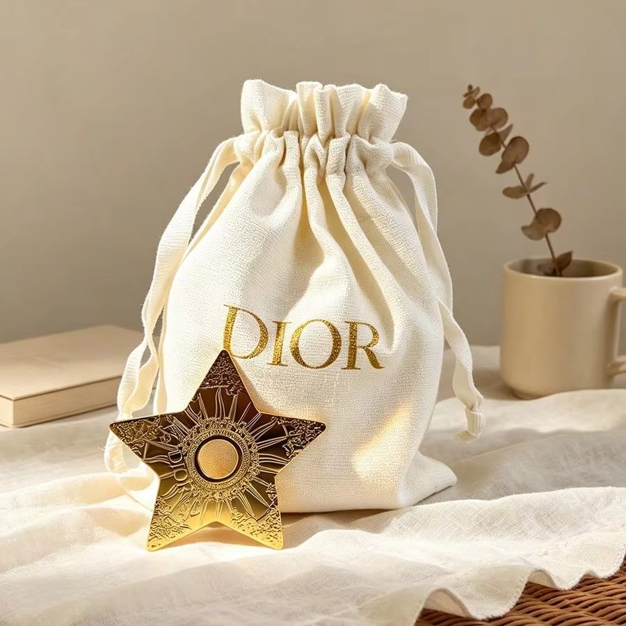 Luxury Bags Dior - Bolsa de Lona Off-White da Dior