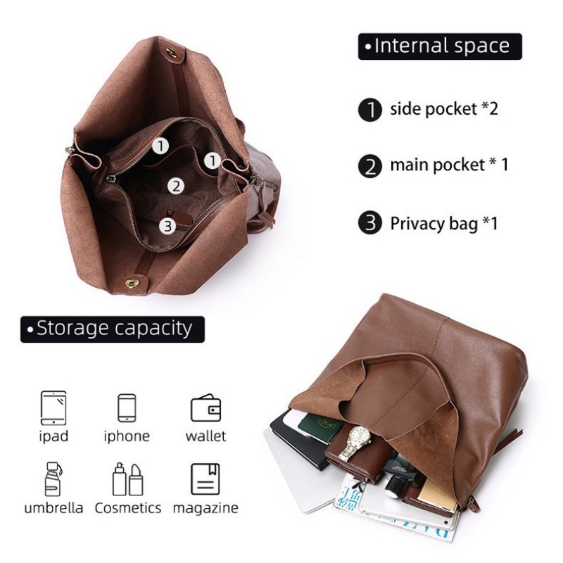 Bolsa Tote de Couro de Vaca Lu - Luxury Bags Shopping avaliação e preço