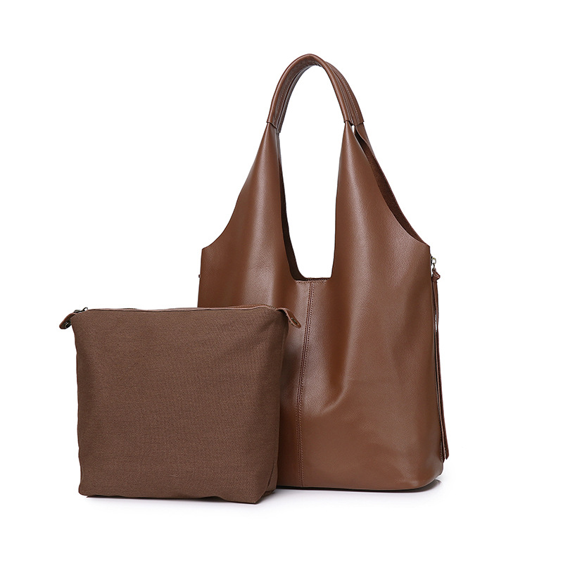 Bolsa Tote de Couro de Vaca Lu - Luxury Bags Shopping avaliação e preço