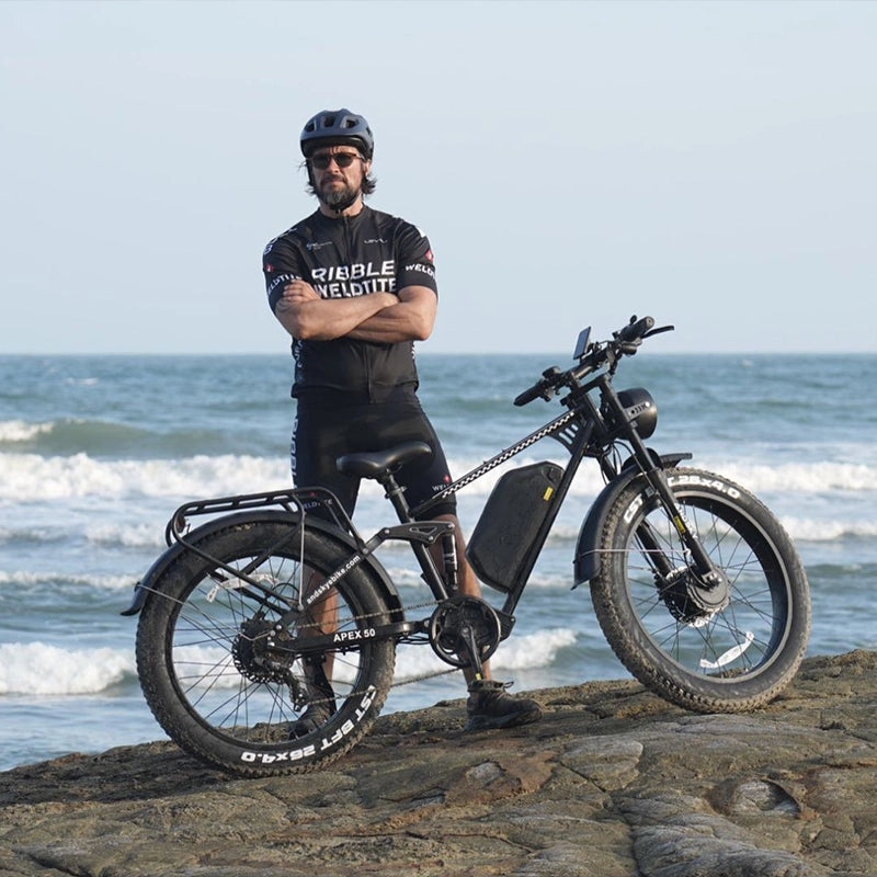 Bicicleta Elétrica ANDSKY Apex - Luxury Bags Mid Range avaliação e preço
