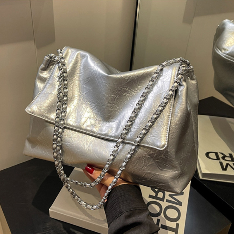 Bolsa Tote de Couro Fashion co - Luxury Bags Logo avaliação e preço