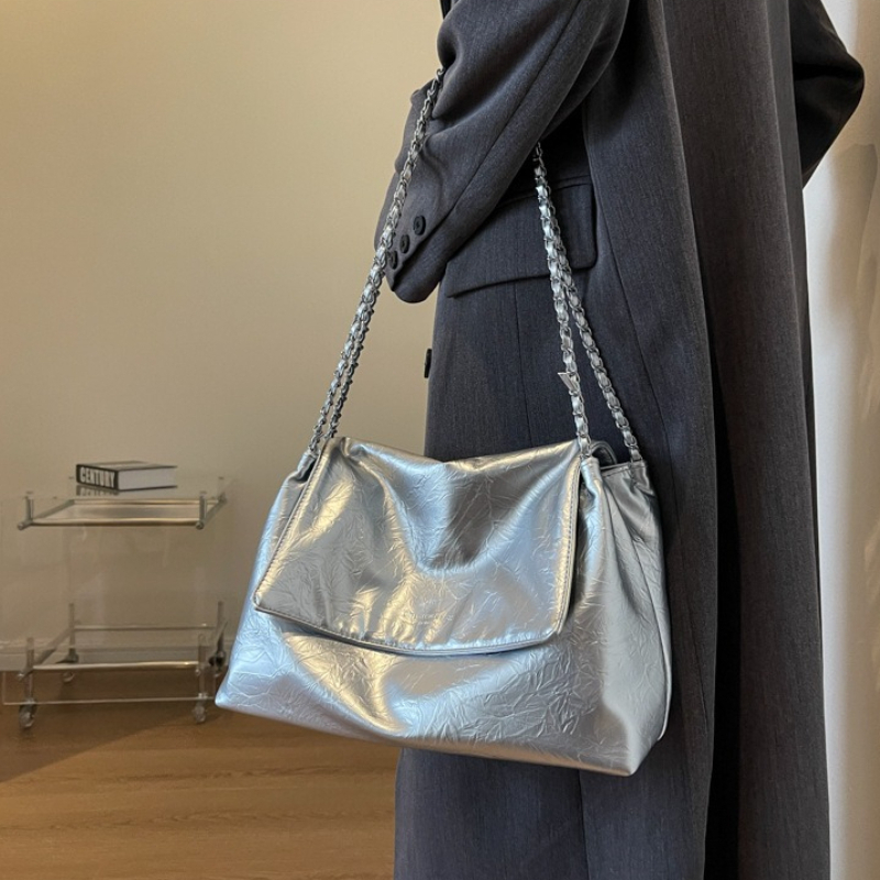 Bolsa Tote de Couro Fashion co - Luxury Bags Logo avaliação e preço