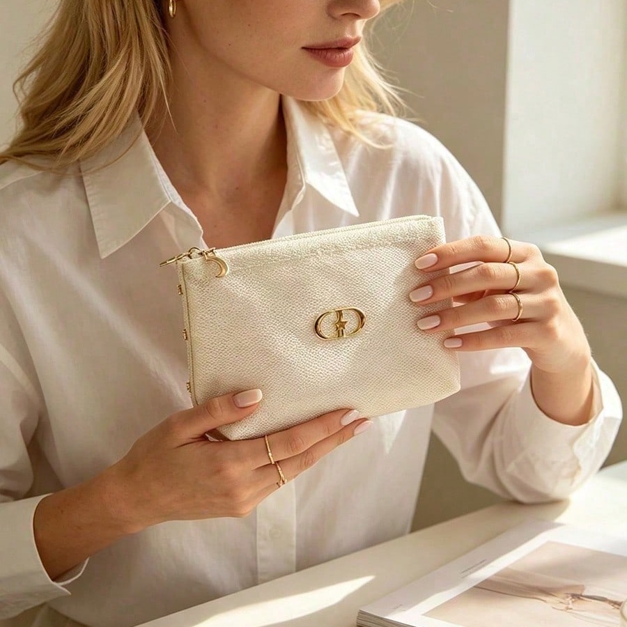 Bolsa de Cosméticos Transparen - Luxury Bags Dior avaliação e preço