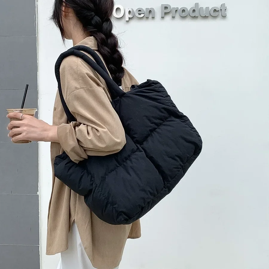 Bolsa tote acolchoada de algod - Luxury Bags Tote avaliação e preço