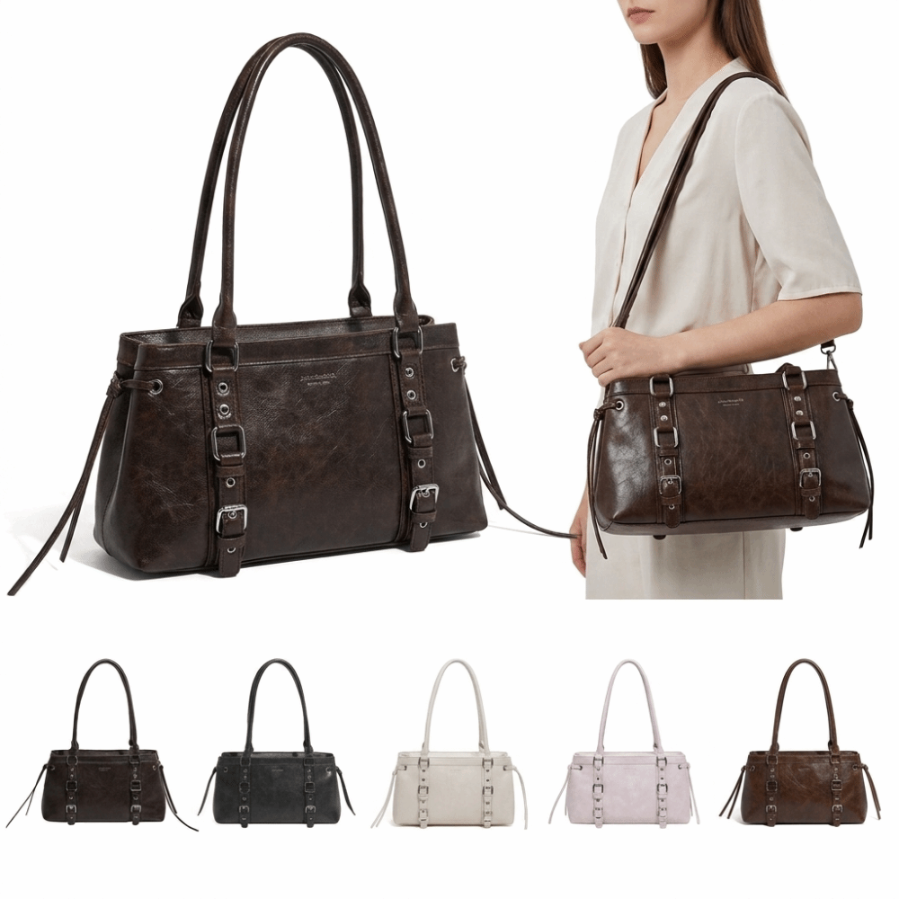Nova Bolsa Feminina Estruturad - Structured Handbag Top Handle avaliação e preço