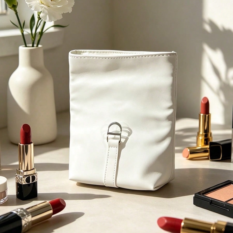 Bolsa cosmética branca da Dior - Luxury Bags Dior avaliação e preço