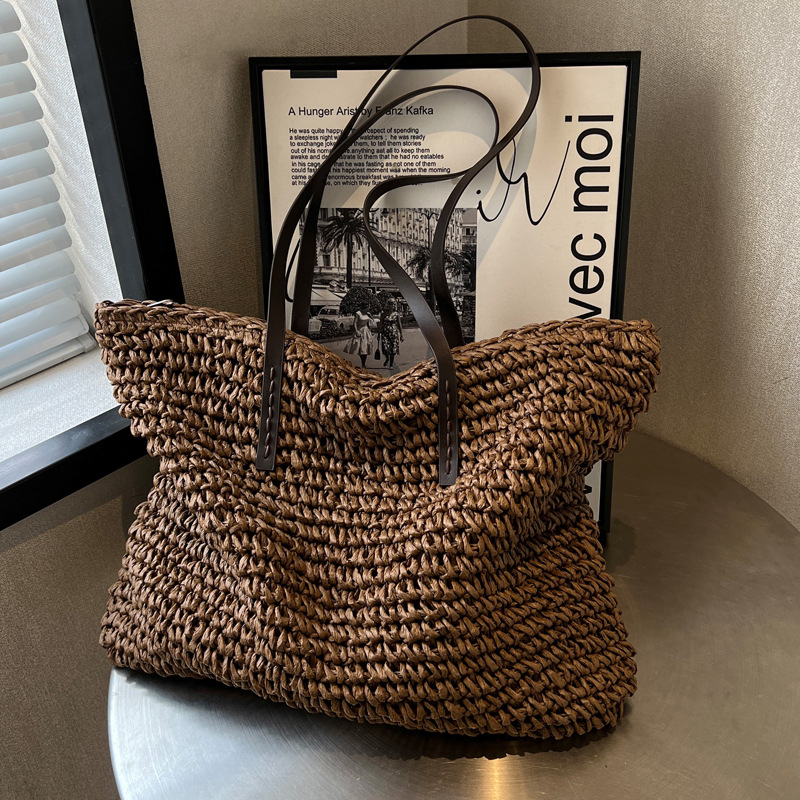 Bolsas Tote de Palha Trançada, - Luxury Bags Shopping avaliação e preço