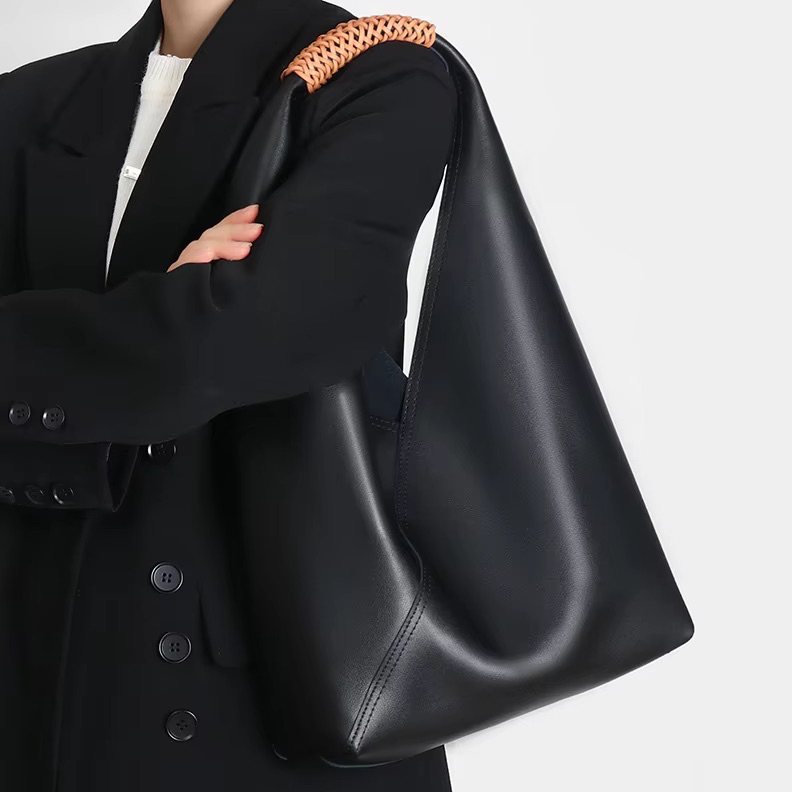 Bolsa de Couro Genuíno de Gran - Luxury Bags Shopping avaliação e preço