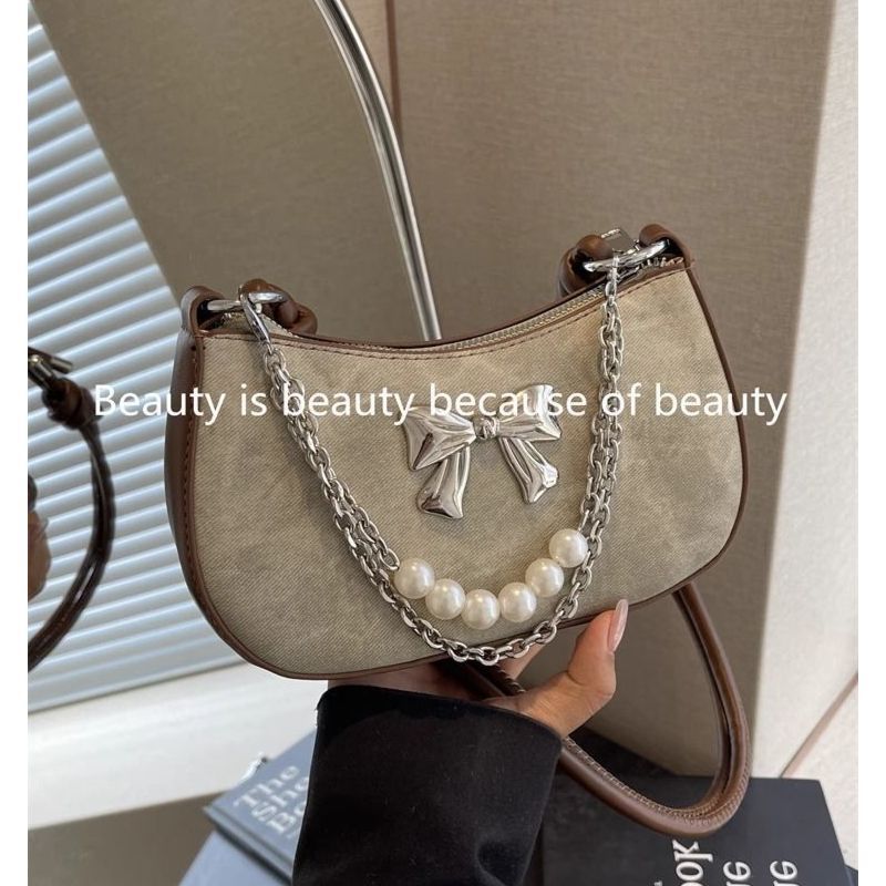 Bolsa de Ombro Leve com Laço d - Luxury Bags China Wholesale avaliação e preço