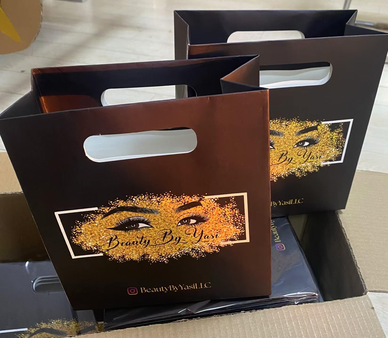 Saco de papel de compras de lu - Luxury Bags Wholesale avaliação e preço