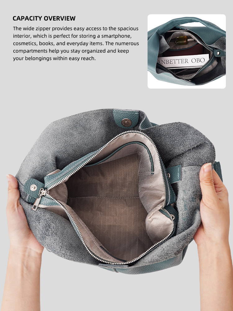 Bolsa Grande de Couro Genuíno  - Luxury Bags Shopping avaliação e preço