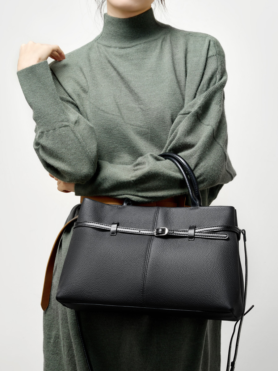 YANATARI Bolsa de Couro Genuín - Luxury Bags Wholesale avaliação e preço