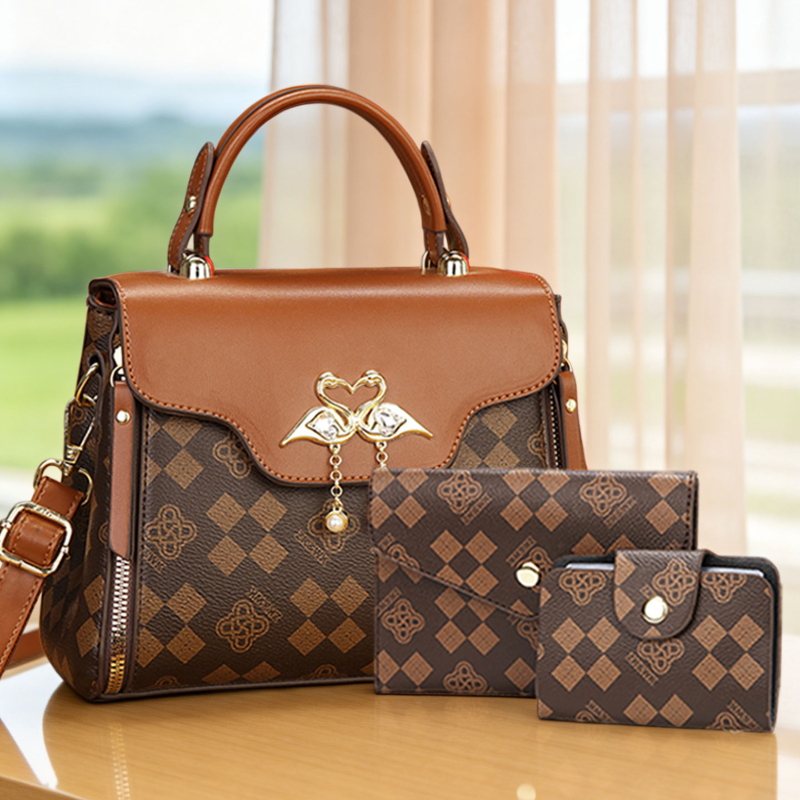 Conjunto de 3 peças de bolsas  - Luxury Bags With Zipper avaliação e preço