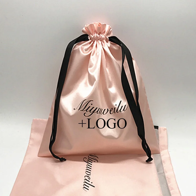 50 pçs luxo cetim bolsa de cab - Luxury Bags Logo avaliação e preço