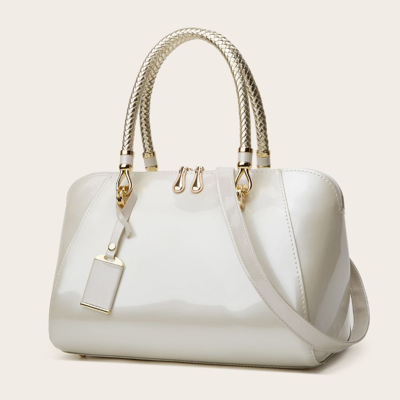 Nova Bolsa Boston Feminina de  - Structured Handbag Top Handle avaliação e preço
