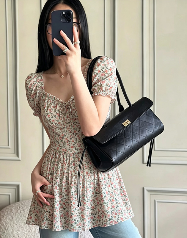CLAREGQI 2026 Nova Bolsa de Om - Structured Handbag Top Handle avaliação e preço